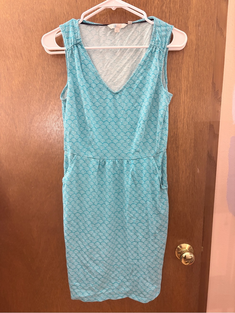 Shell Print Boden Dress
